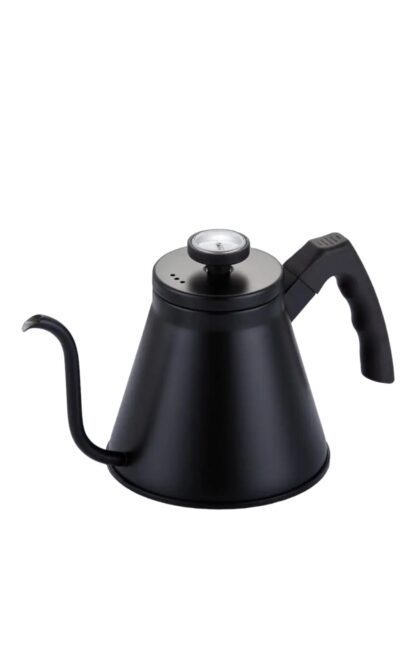 كتل مع ميزان حرارة دقيق أسود بسعة 800ml