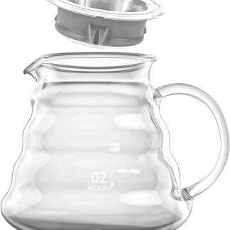 وعاء تقديم - سيرفر زجاج- سعة 600ml - قياس 02